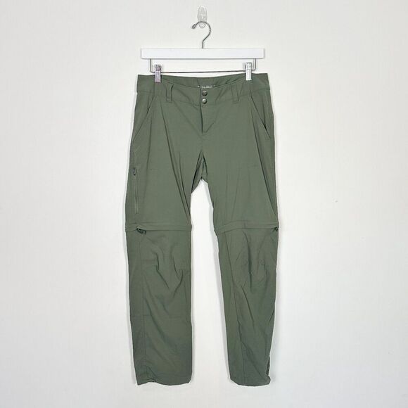 Columbia Omni-Shield Women's Saturday Trail Convertible Pants Green Sz 8 Short - Picture 4 of 15
